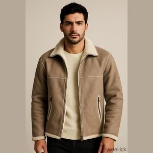 Mens Fleece-lined winter jacket